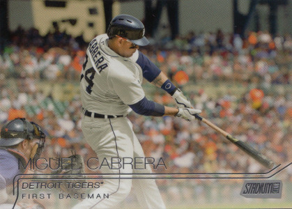 2015 topps stadium club baseball 51 miguel cabrera