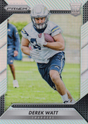2016 panini prizm football prizm 209 derek watt