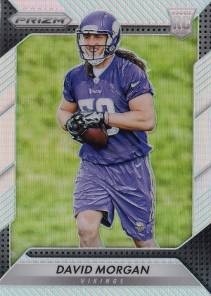 2016 panini prizm football prizm 267 david morgan