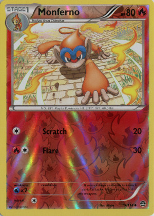 2016 pokemon tcg steam siege uncommon 19 monfero