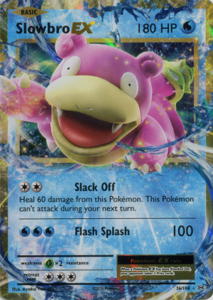 2016 pokemon tcg xy evolutions ultra rare 26 slowbro ex