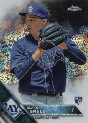 2016 topps chrome update series baseball hmt26 blake snell