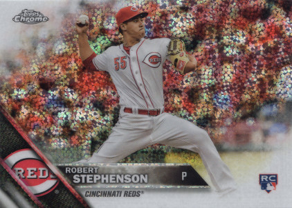 2016 topps chrome update series baseball hmt9 robert stephenson