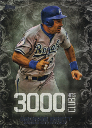 2016 topps update series baseball 3000h 10 george brett