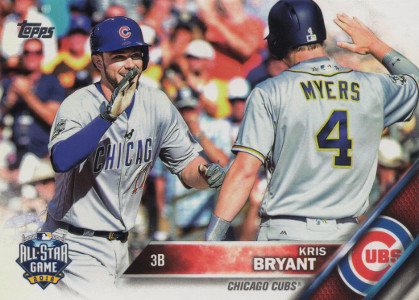 2016 topps update series baseball us294 kris bryant