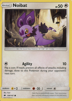 2017 pokemon tcg sun moon burning shadows common 109 noibat