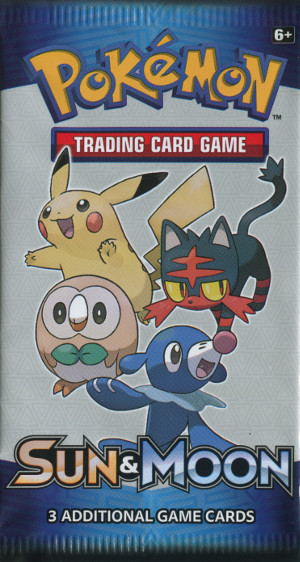 2017 pokemon tcg sun moon general mills booster pack