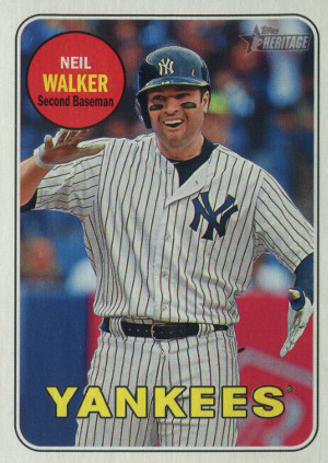 2018 topps heritage high number baseball sp 708 neil walker