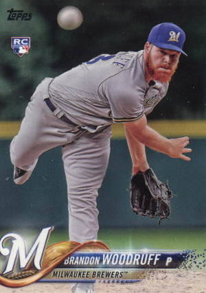 2018 topps series 1 baseball 179 brandon woodruff