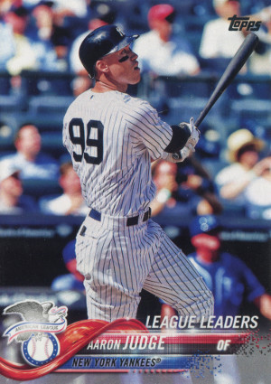 2018 topps series 1 baseball 193 aaron judge