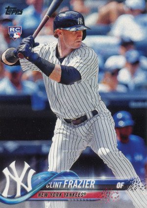 2018 topps series 1 baseball 7 clint frazier