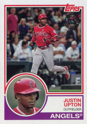 2018 topps series 1 baseball 83 55 justin upton