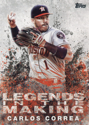 2018 topps series 1 baseball ltm cc carlos correa