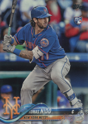 2018 topps series 2 baseball 486 tomas nido