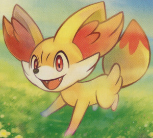 2018 pokemon tcg sun moon forbidden light common 15 fennekin closeup