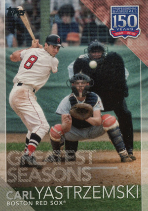 2019 topps series 1 baseball 150 116 carl yastrzemski