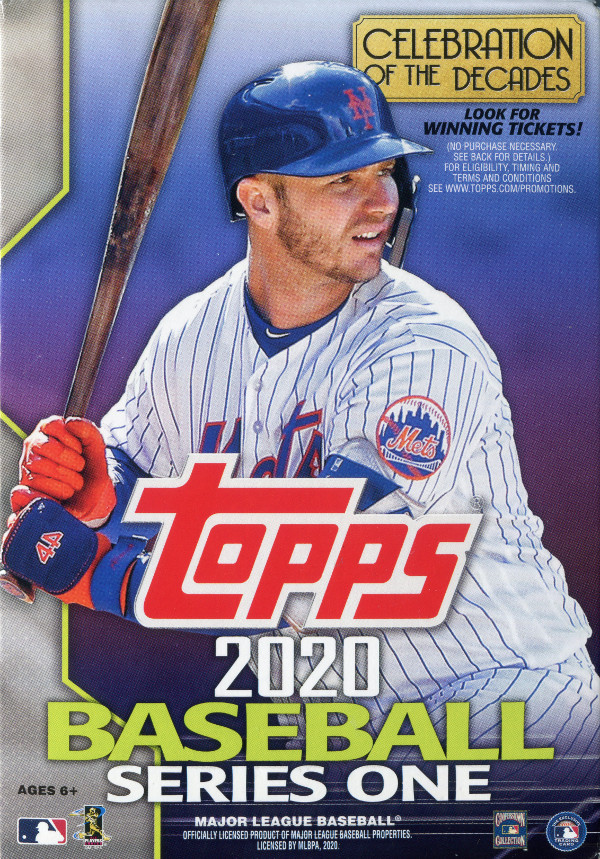 2020 topps series 1 baseball retail hanger box