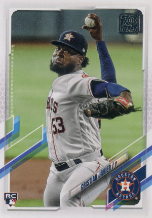 2021 topps series 1 baseball 183 cristian javier