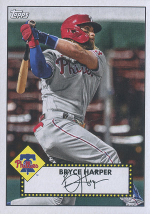 2021 topps series 1 baseball t52 21 bryce harper