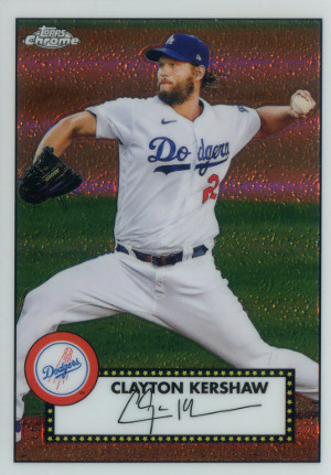 2021 topps series 1 baseball tc52 40 clayton kershaw