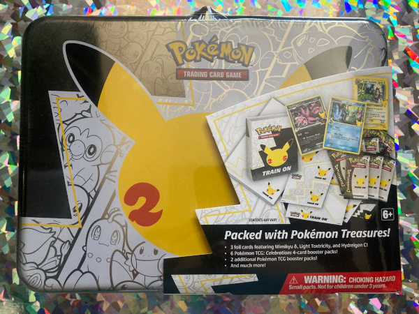 2021 pokemon tcg 25th anniversary celebrations collector chest