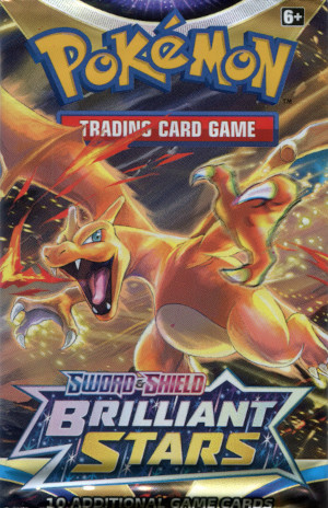2022 pokemon tcg sword and shield brilliant stars pack charizard