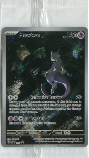 2023 scarlet and violet promo 052 mewtwo