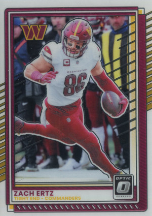 2025 panini donruss optic football 156 zach ertz