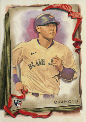 2026 topps allen and ginter 290 kazuma oakamoto