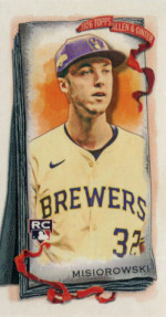 2026 topps allen and ginter base mini 163 jacob misiorowski