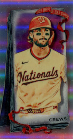 2026 topps allen and ginter base mini chrome 26 dylan crews
