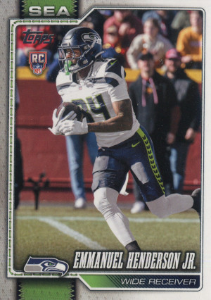 2026 topps flagship football 392 emmanuel henderson jr