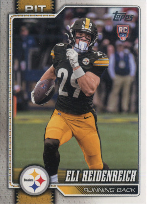 2026 topps flagship football 398 eli heidenreich