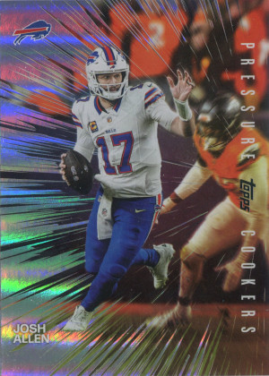 2026 topps flagship football pc 7 josh allen