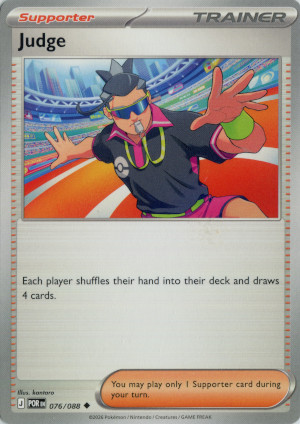 2026 mega evolution perfect order uncommon regular 076 088 judge