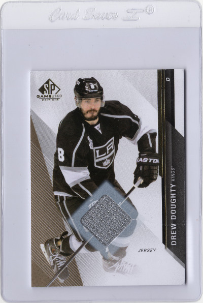 damaged drew doughty card in soft holder